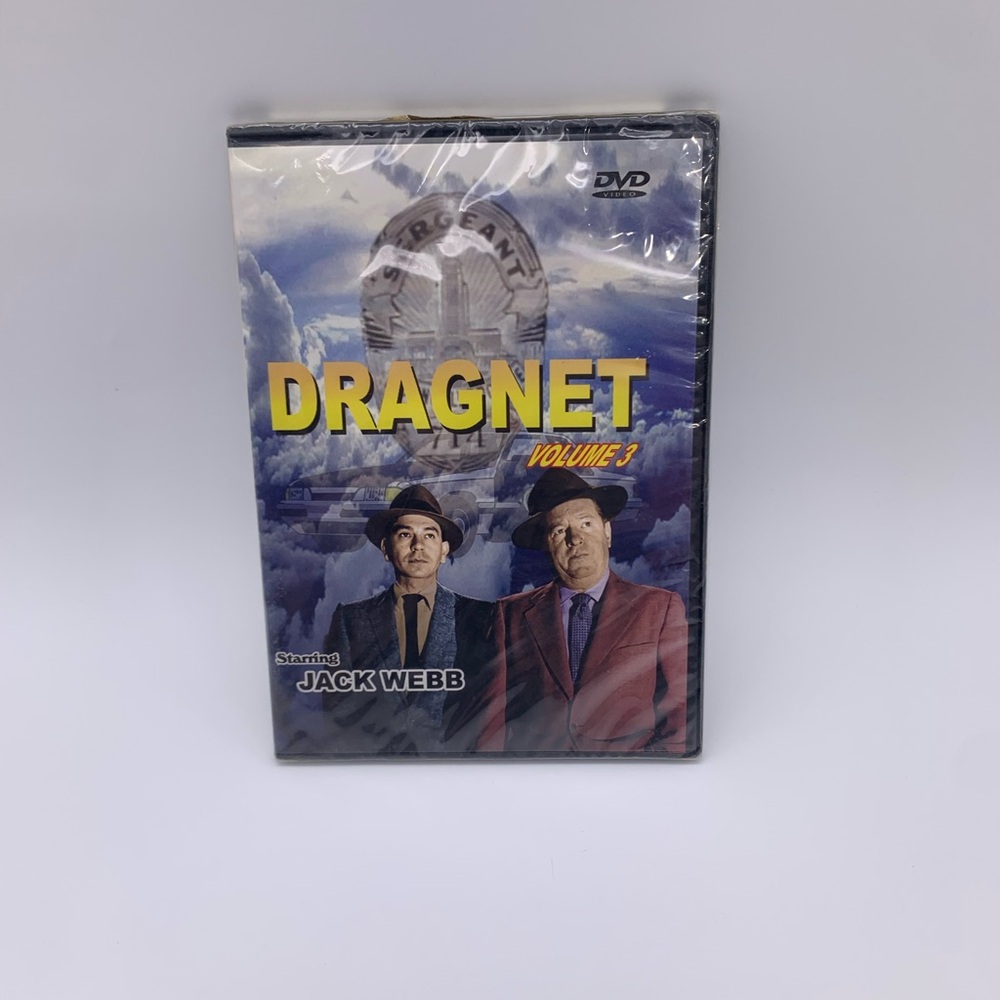 Dragnet Volume 3 Starring Jack Webb (DVD Slim Case) 1951 Series 75 Min.